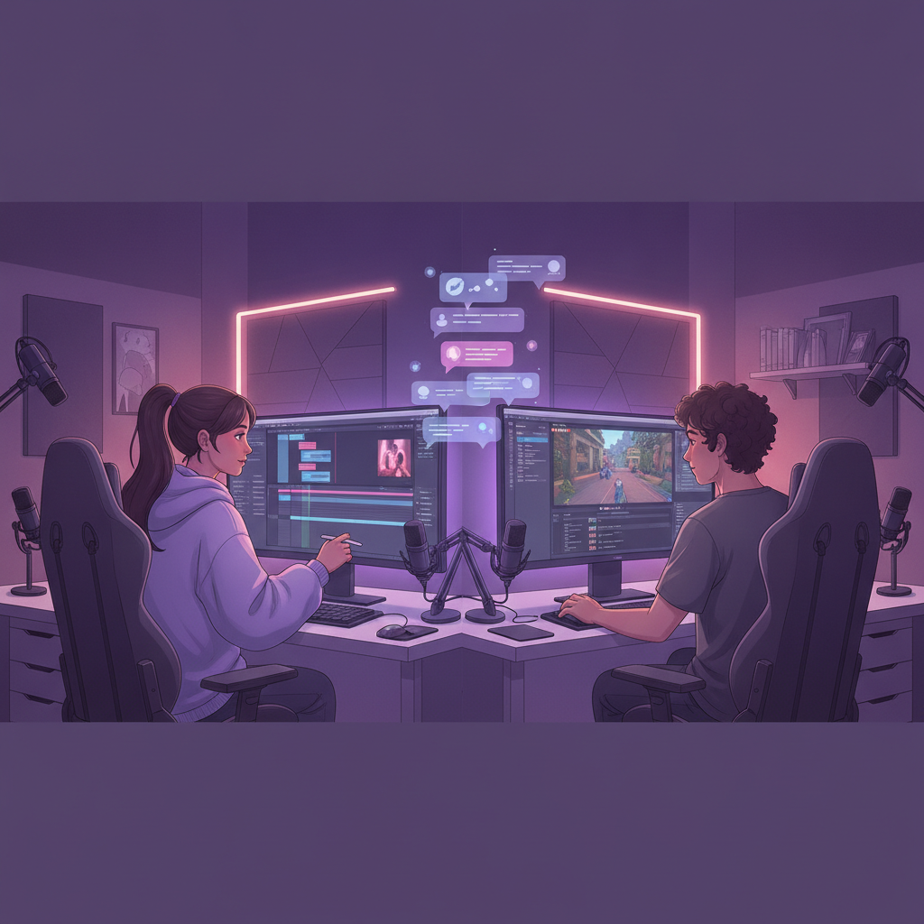 Pokimane's Conversational Editing Playbook: Split-Screen Dynamics and Reaction-Driven Retention