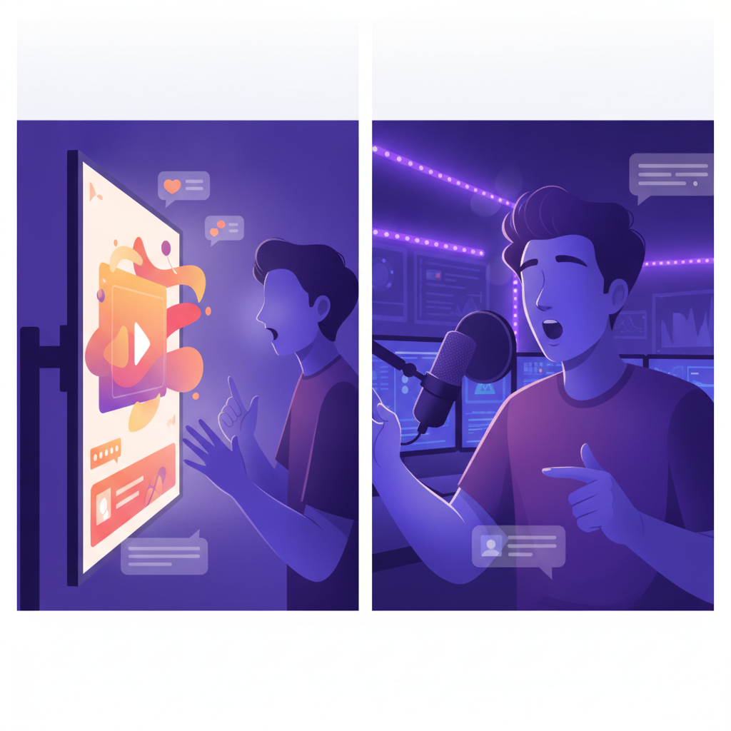 Valkyrae's Reaction Format: How Split Screen Editing Drives 1.7M Views Per Stream